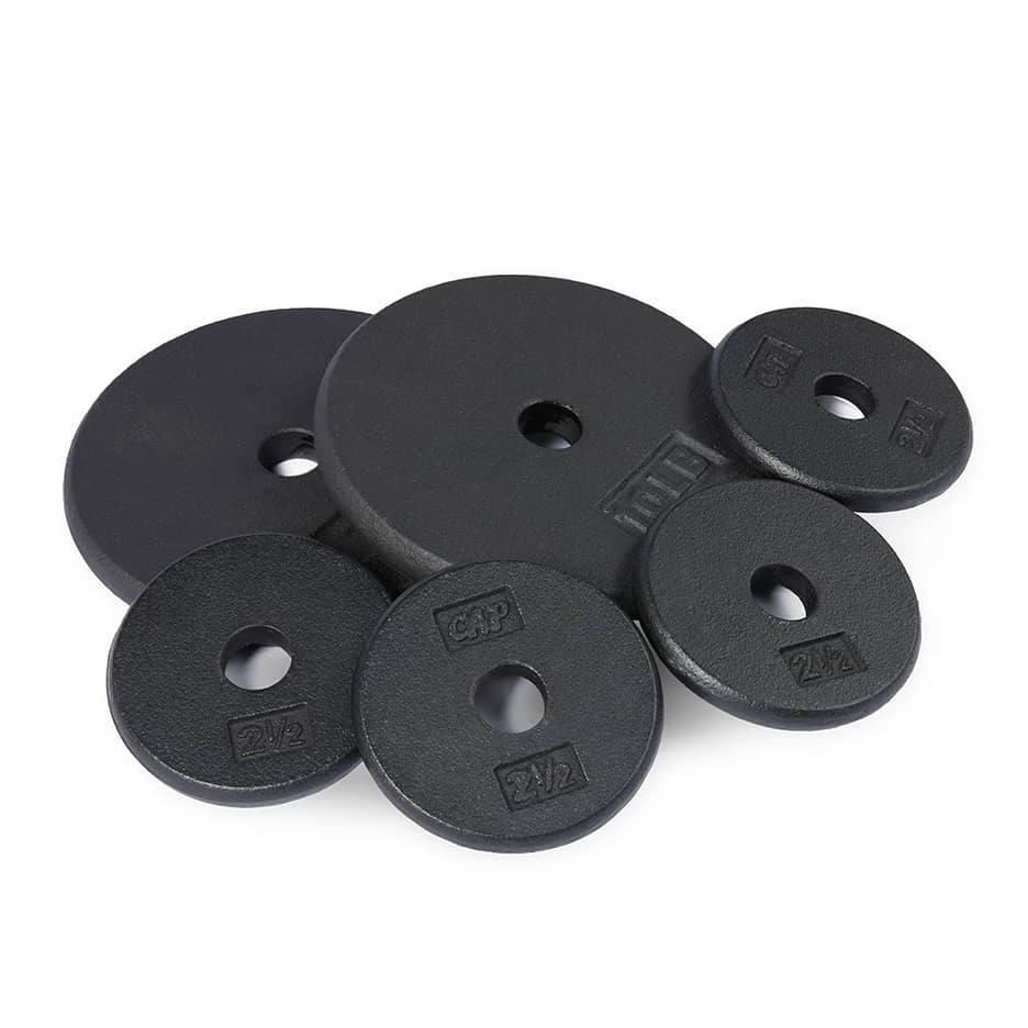 Hausmann Disc Weight Set (16 Weights - 2.5, 5, and 10 lb) | QuinceMedical.com