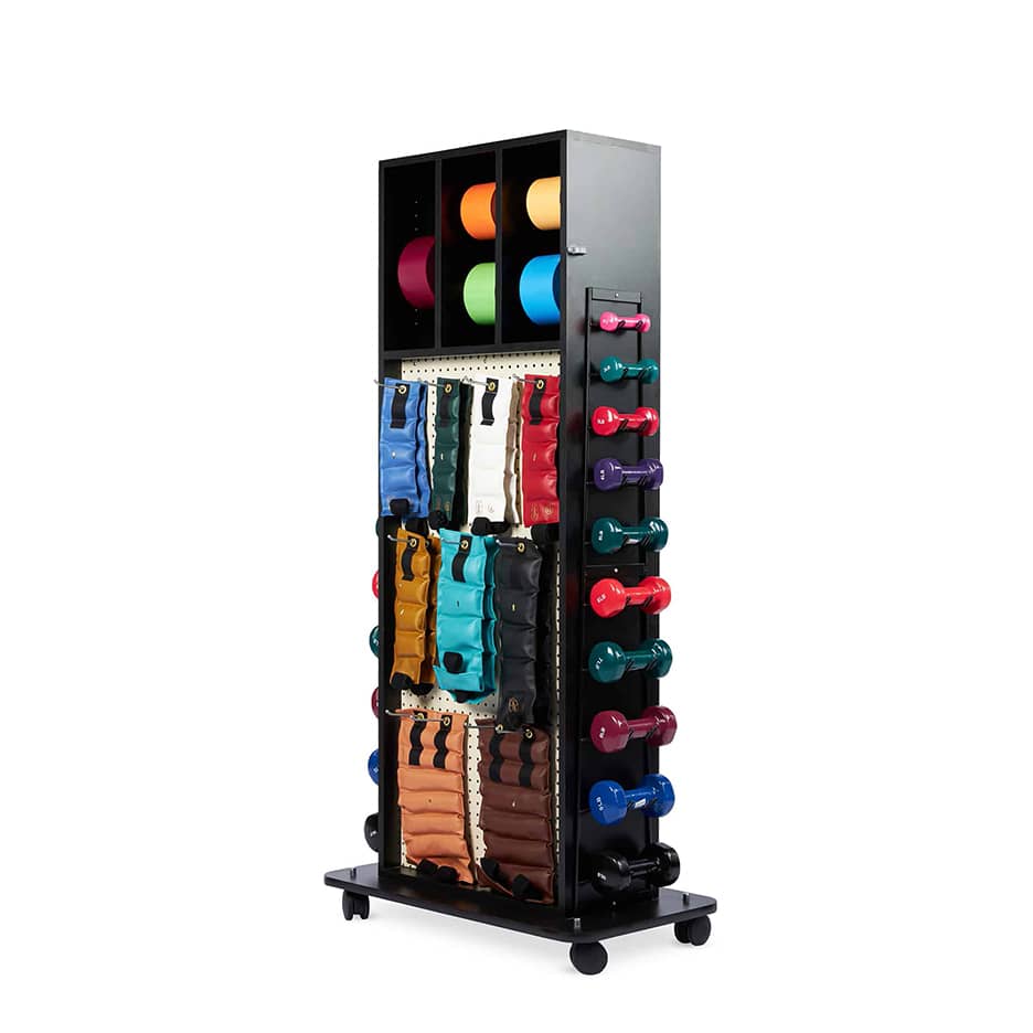 Hausmann Multi-Purpose Combination Rack with Mirror | QuinceMedical.com