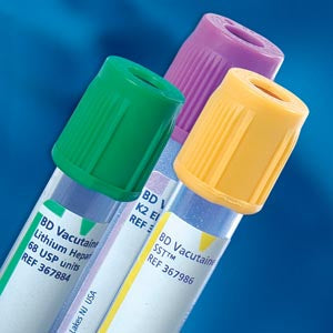 BD Vacutainer® Plus Plastic Blood Collection Tubes (Trace Element) | QuinceMedical.com