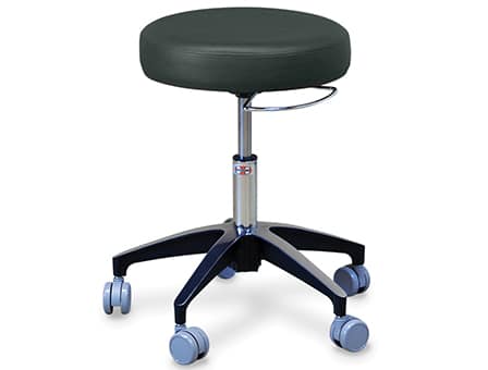 Hausmann Heavy-Duty Air-Lift Stool with Control Handle | QuinceMedical.com