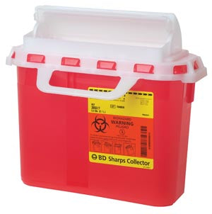 BD Patient Room Sharps Collectors | QuinceMedical.com