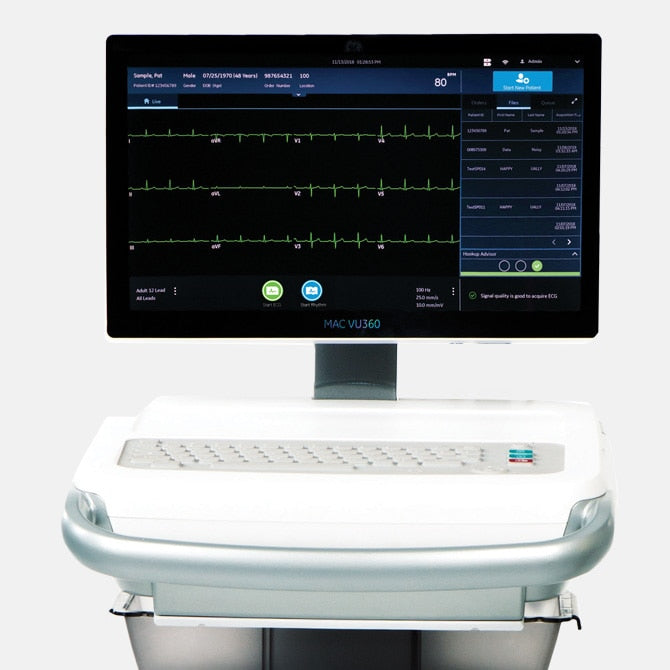 GE MAC VU360™ Resting ECG GEM 2030360-001-01069653 | QuinceMedical.com