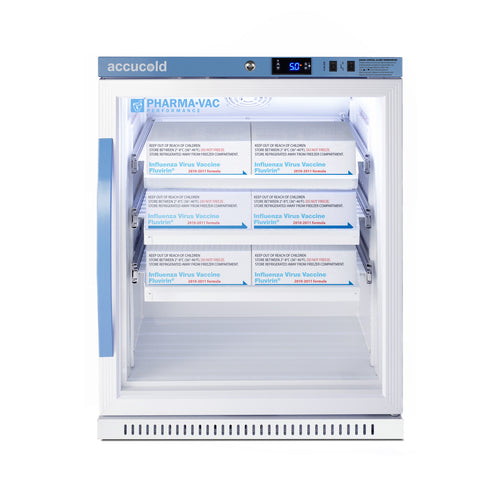 6 Cu.Ft. ADA Height Vaccine Refrigerator, with Removable Drawers - image 2