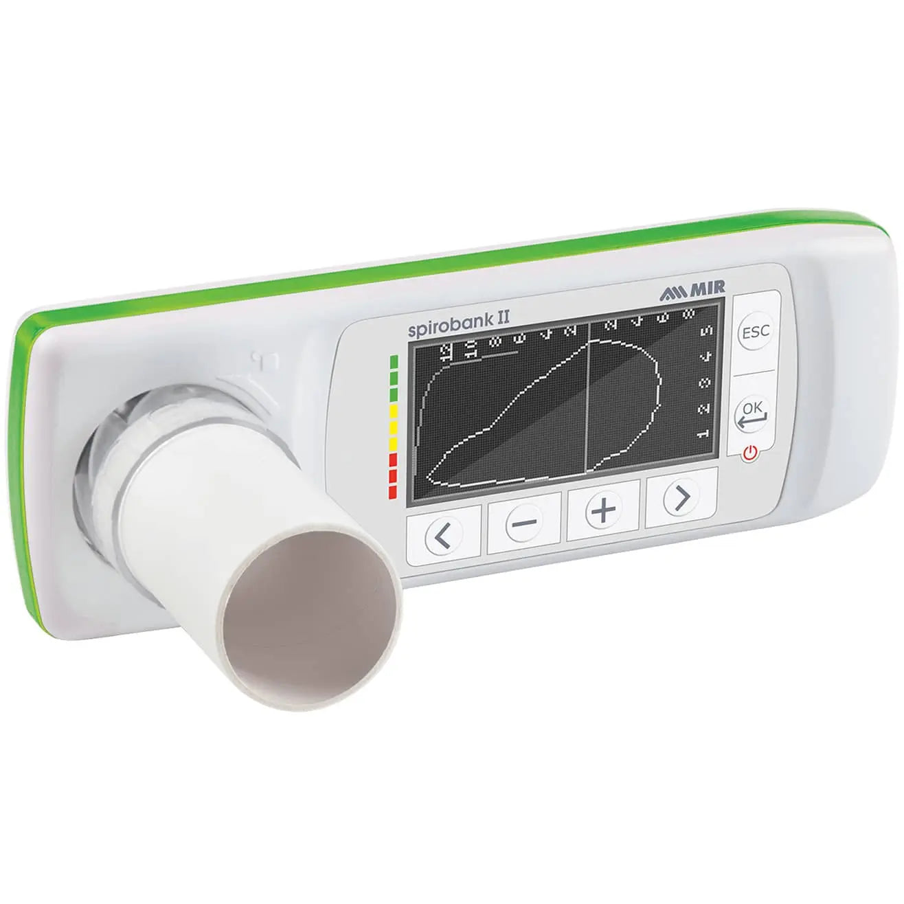 MIR Spirobank II Basic Spirometer Handheld | QuinceMedical.com