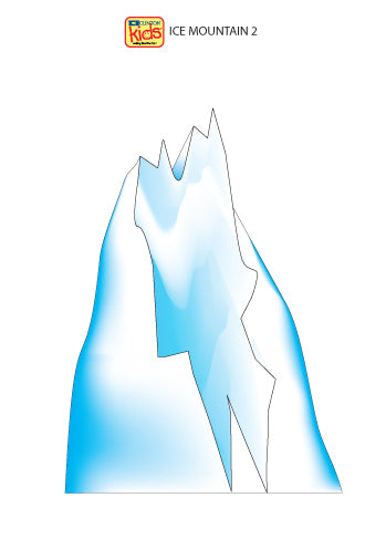 Clinton 10-CC-2 Ice Mountain 2 Wall Sticker | QuinceMedical.com