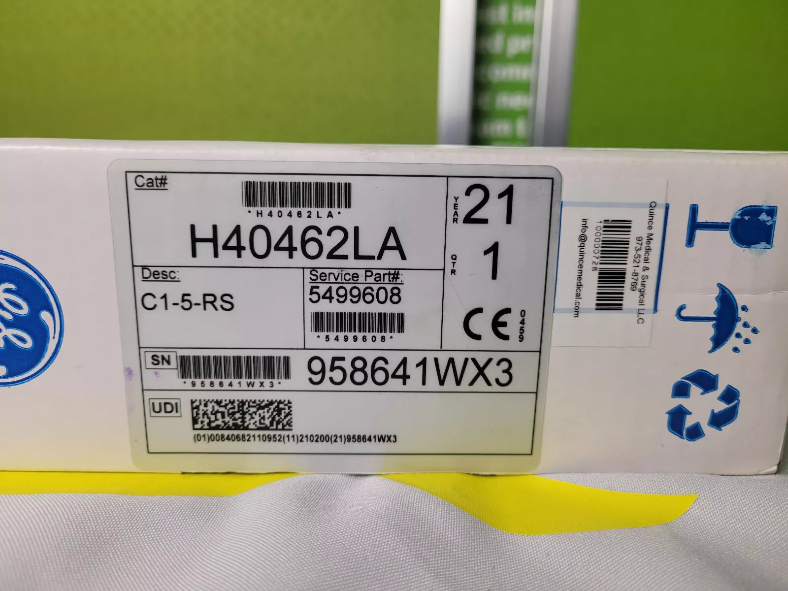 GE C1-5-RS Convex probe