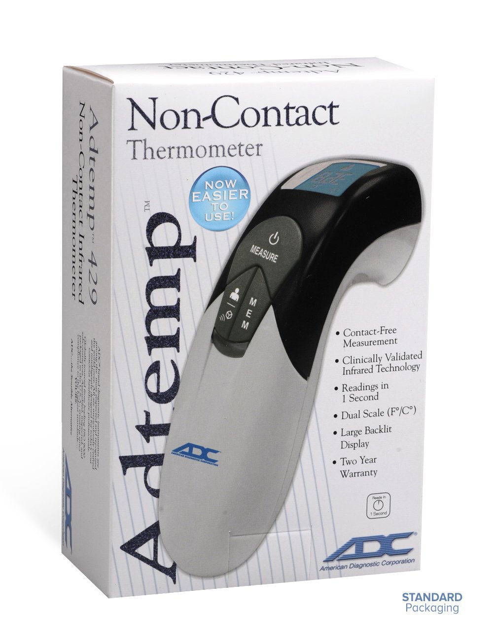Adtemp™ 429 Non-Contact IR Digital Thermometer (US Only)