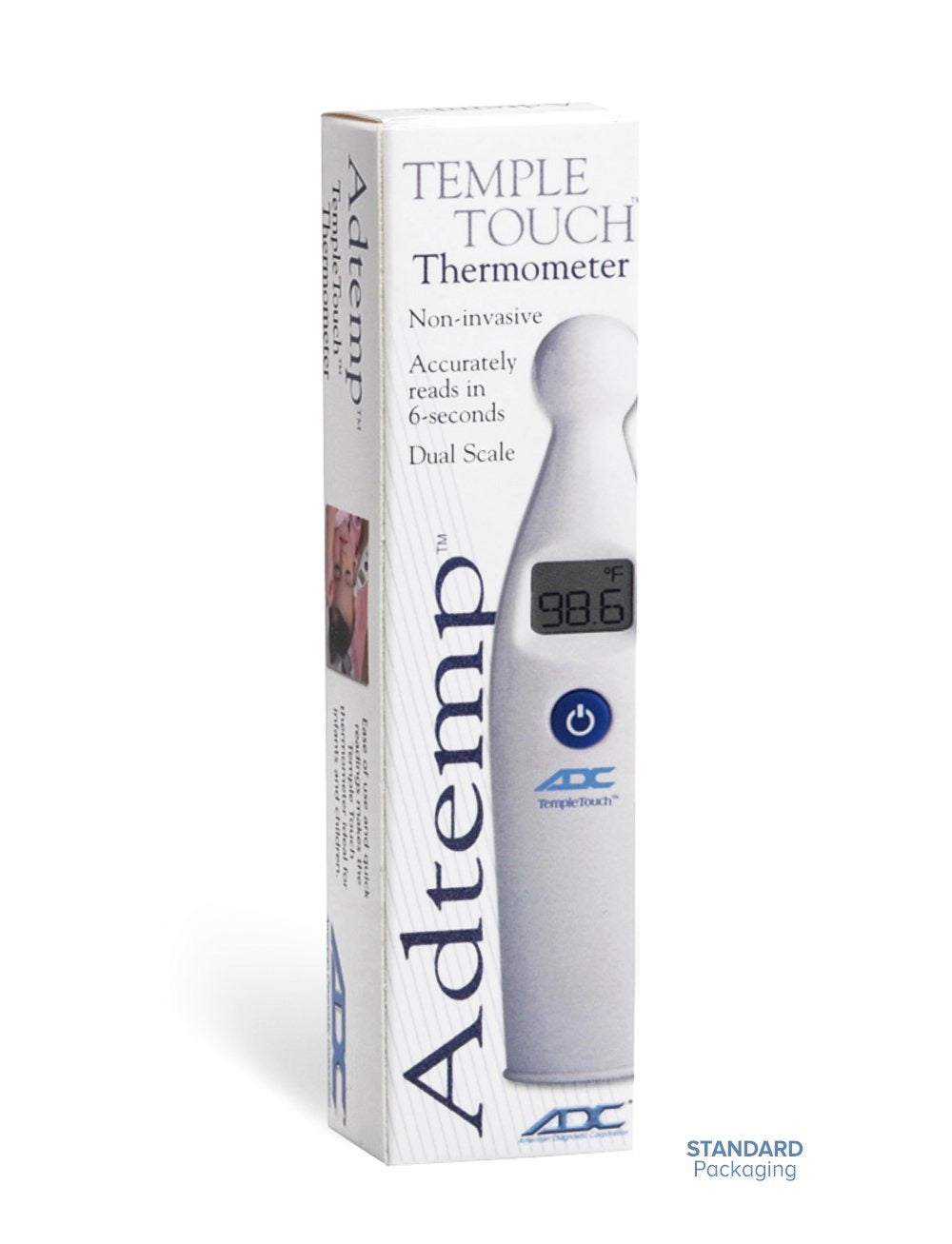Temple Digital Thermometer, 6-Second, 12/pk (US Only)