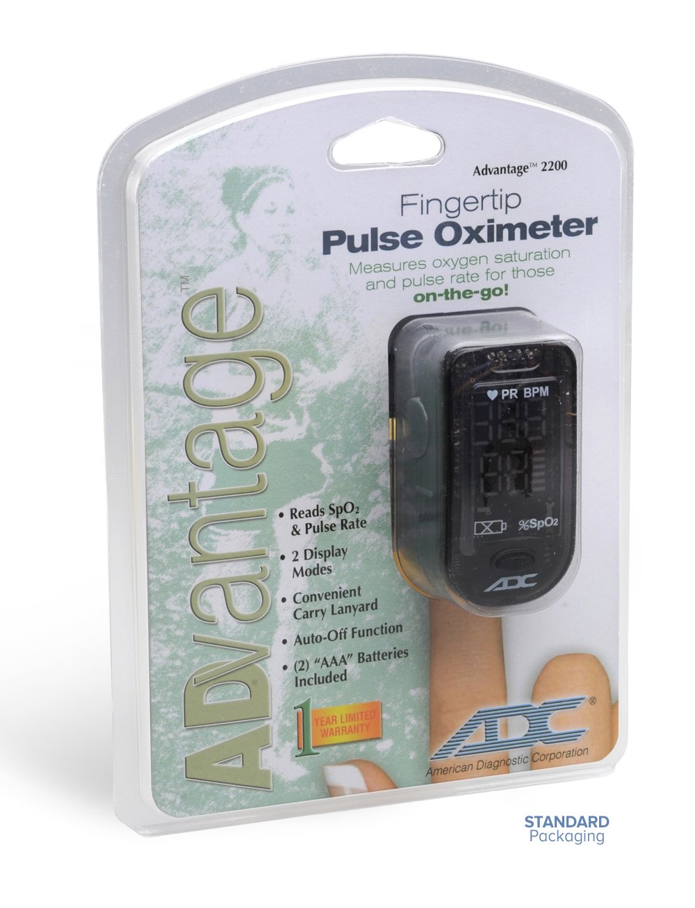 Digital Fingertip Pulse Oximeter (US Only)