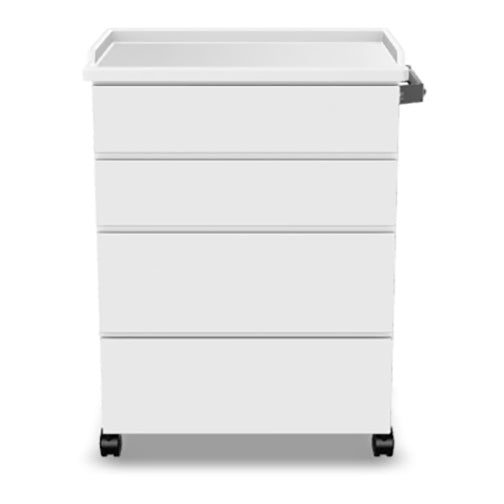 UMF Medical 6204 Modular Treatment Cabinet with Four Drawers UMF 6204QW | QuinceMedical.com