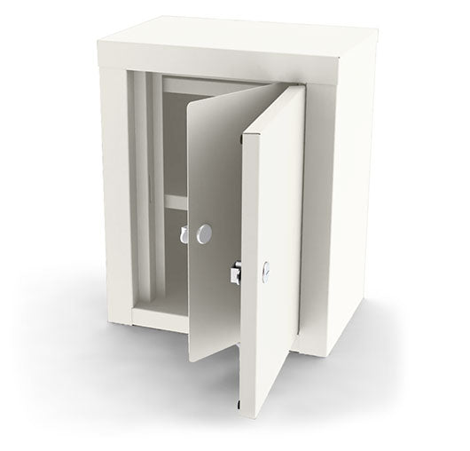 UMF Medical 7781 Double Door, Double Lock Narcotic Cabinet with Two Shelves | QuinceMedical.com