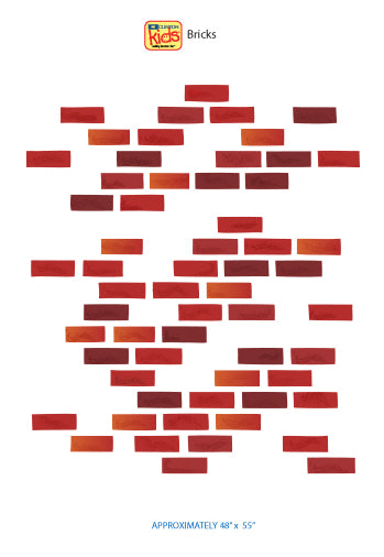Clinton 02-CC Brick Wall Sticker | QuinceMedical.com
