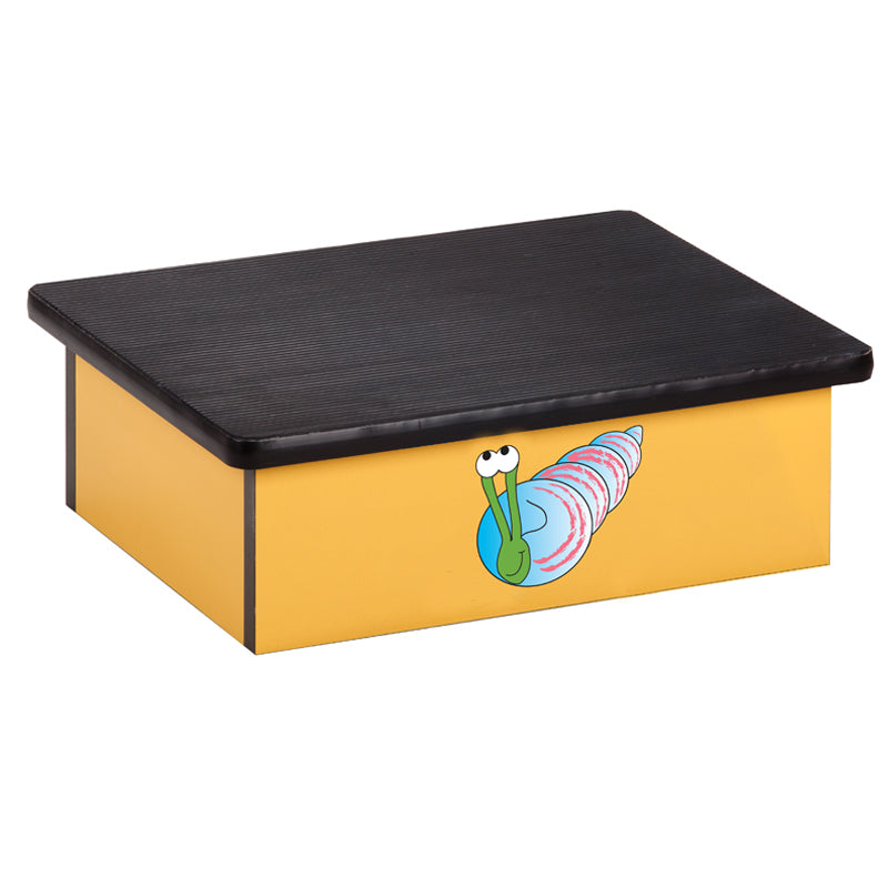 Clinton 10-OS Ocean Snail Yellow Laminate Step Stool | QuinceMedical.com