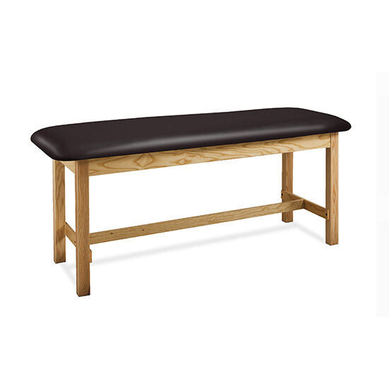 Clinton 100 Flat Top, Classic Series Treatment Table with H-Brace