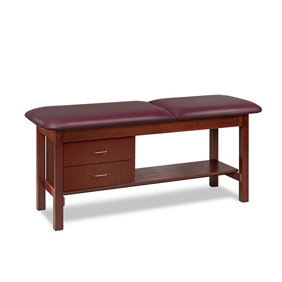 Clinton 1013 Classic Series Treatment Table with Drawers | QuinceMedical.com