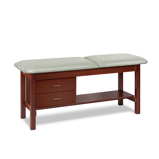 Clinton 1013 Classic Series Treatment Table with Drawers | QuinceMedical.com