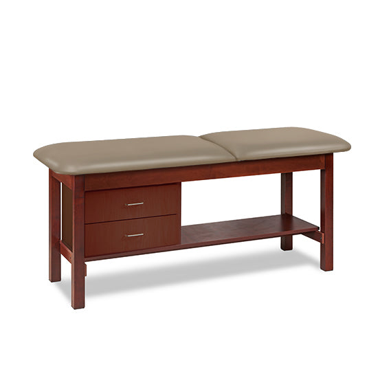 Clinton 1013 Classic Series Treatment Table with Drawers | QuinceMedical.com