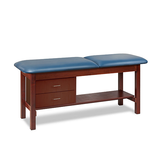 Clinton 1135 Classic 500 Series Treatment Table with Drawers | QuinceMedical.com