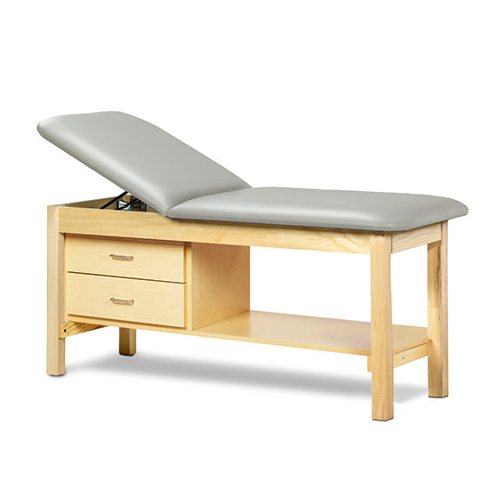 Clinton 1013 Classic Series Treatment Table with Drawers | QuinceMedical.com