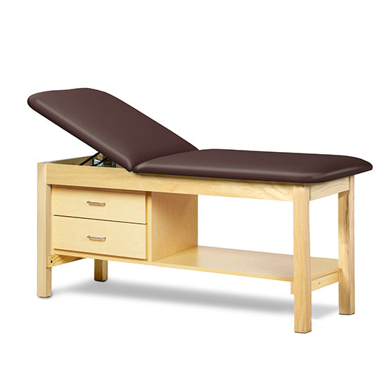 Clinton 1135 Classic 500 Series Treatment Table with Drawers | QuinceMedical.com