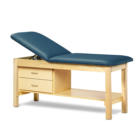 Clinton 1135 Classic 500 Series Treatment Table with Drawers | QuinceMedical.com