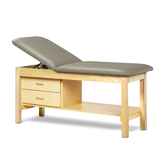 Clinton 1013 Classic Series Treatment Table with Drawers | QuinceMedical.com