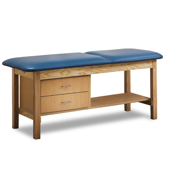 Clinton 1013 Classic Series Treatment Table with Drawers | QuinceMedical.com