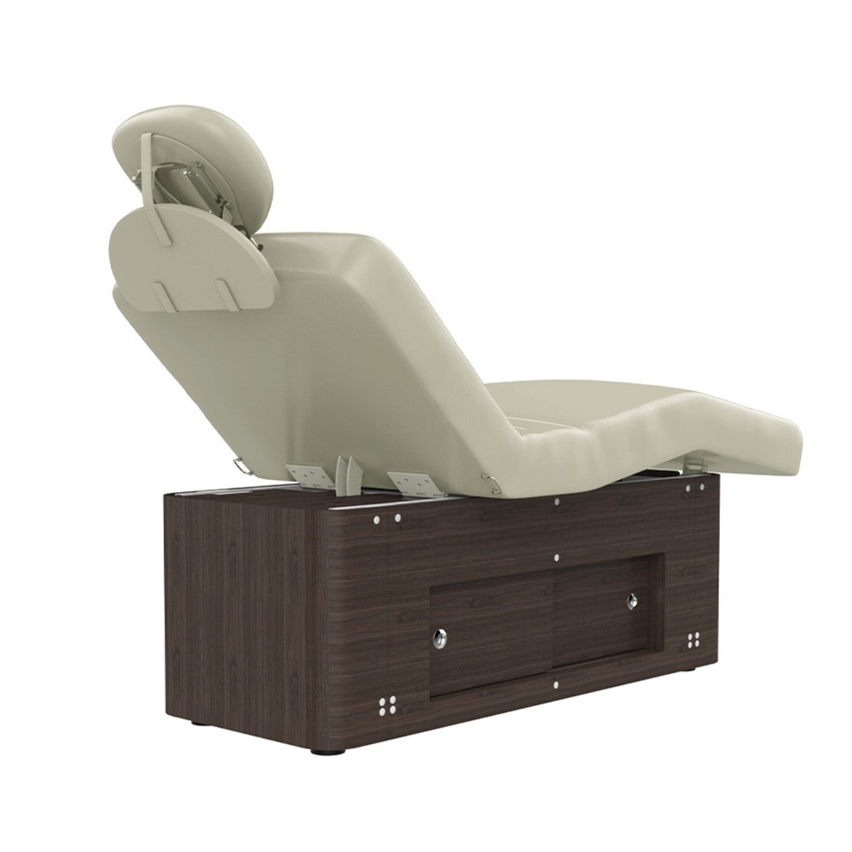 SilverFox 2285B Three-Motor Electric Spa and Treatment Table with Storage Cabinet