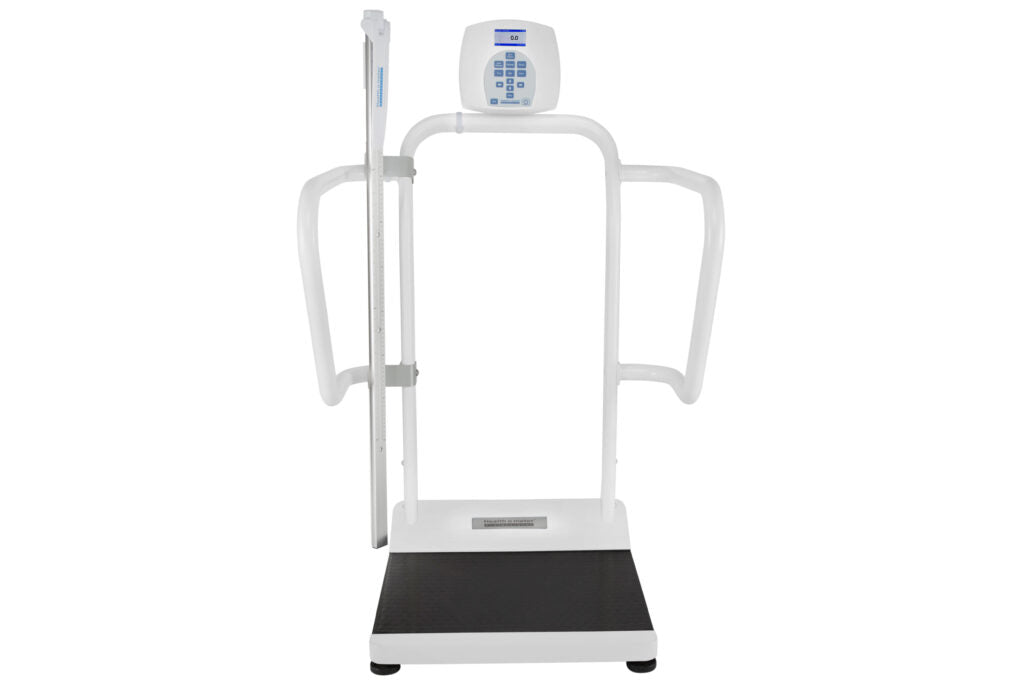 Health o meter 1100KL-EHR ADA Digital Platform Scale with Height Rod