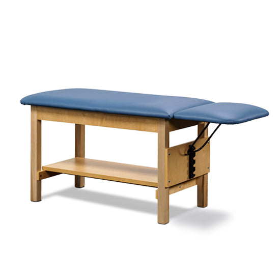 Clinton 1200-27 Classic, Space Saver Table with Adjustable Backrest and Leg Rest