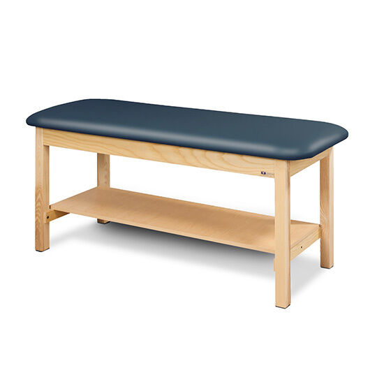 Clinton 200 Flat Top, Classic Series Treatment Table with Shelf