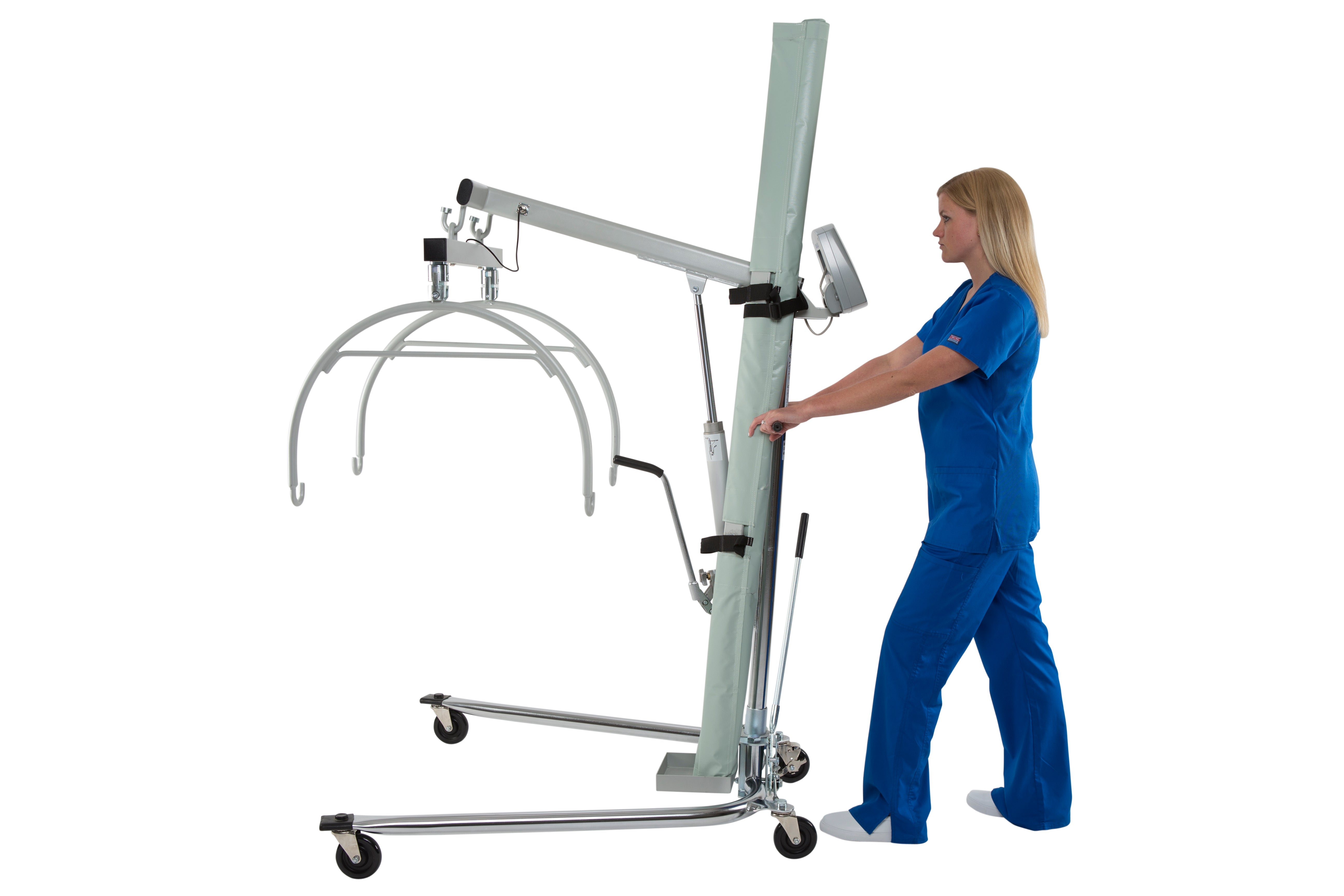 Health o meter 2000 Stretcher Scales w/ Hoyer Lift | QuinceMedical.com