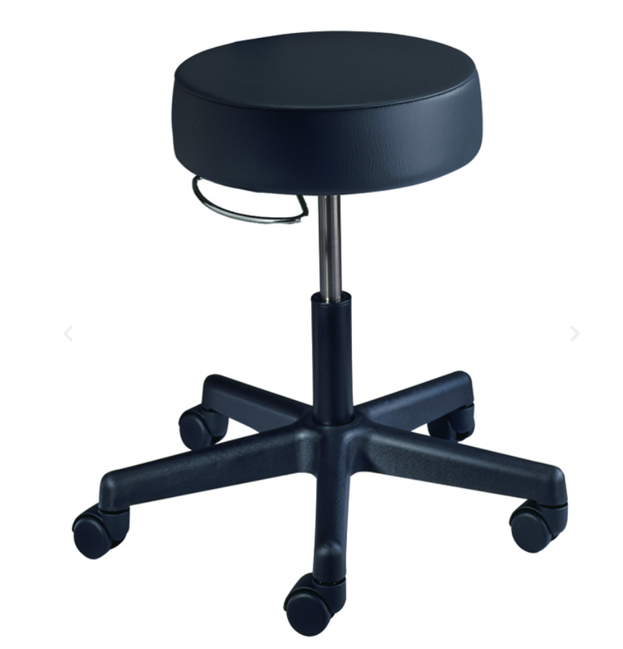 Brewer Pneumatic Exam Stool with 15' Wide Seat