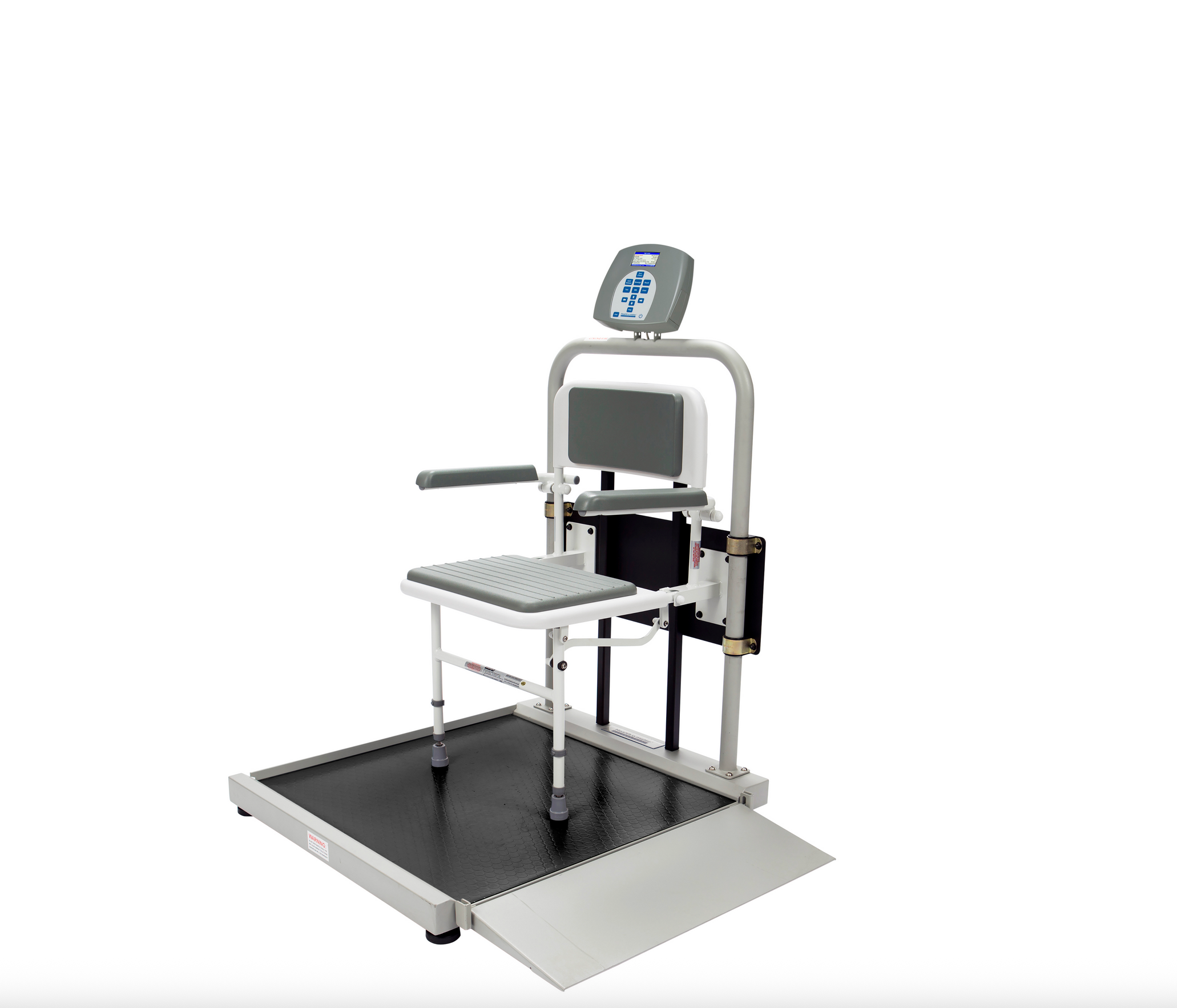 Health o meter 2500 Digital Wheelchair Ramp Scale with Foldaway Seat
