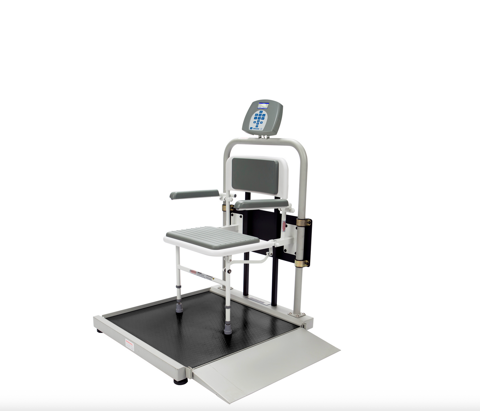 Health o meter 2500 Digital Wheelchair Ramp Scale with Foldaway Seat