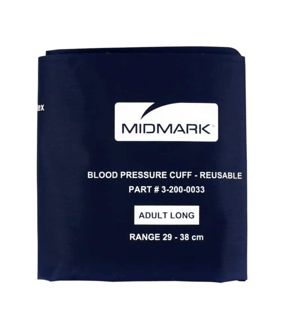 Midmark Dual Tube Reusable Blood Pressure Cuff
