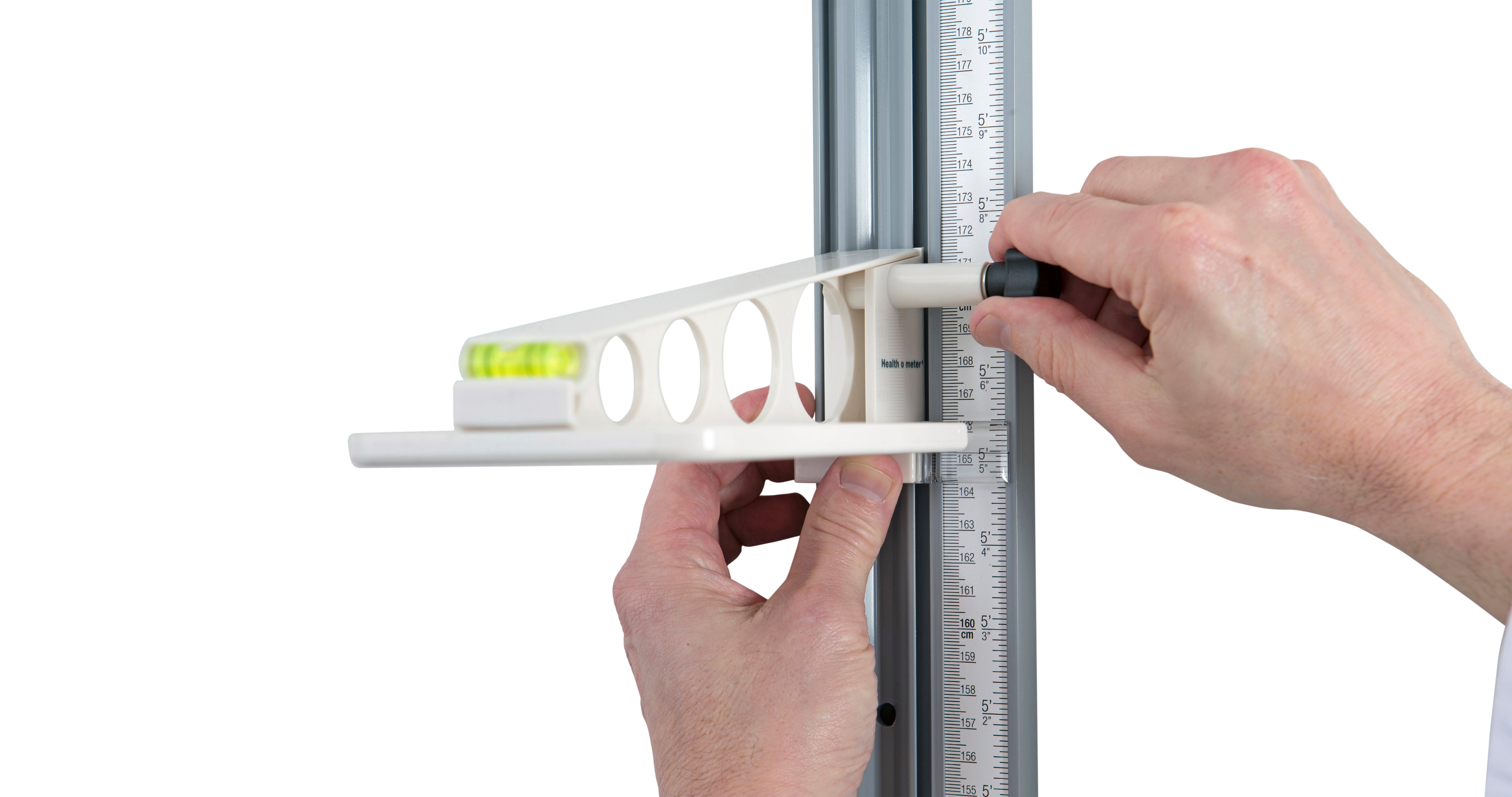 Health o meter 205HR High-Strength Wall-Mounted Height Rod | QuinceMedical.com
