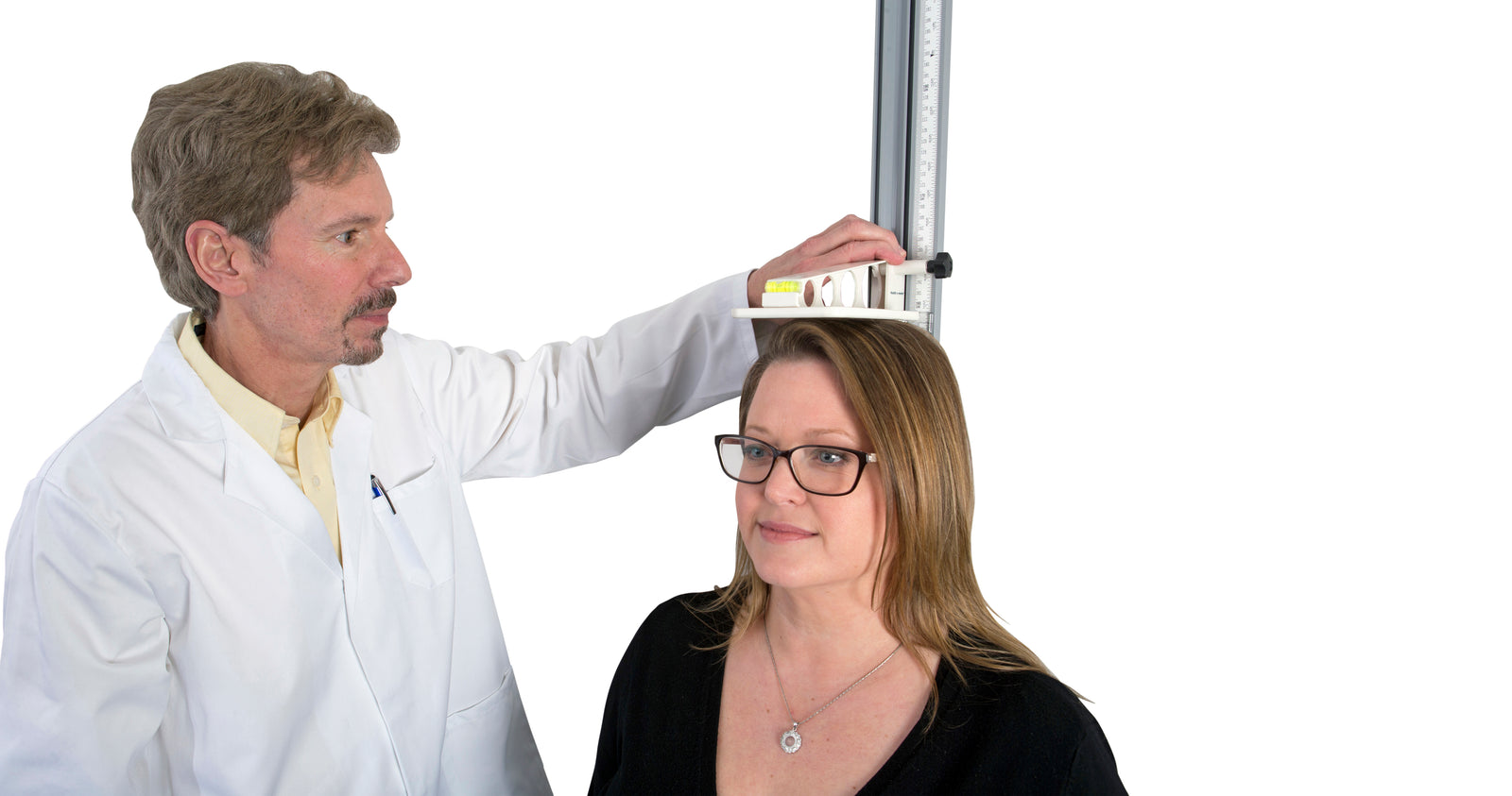 Health o meter 205HR High-Strength Wall-Mounted Height Rod | QuinceMedical.com