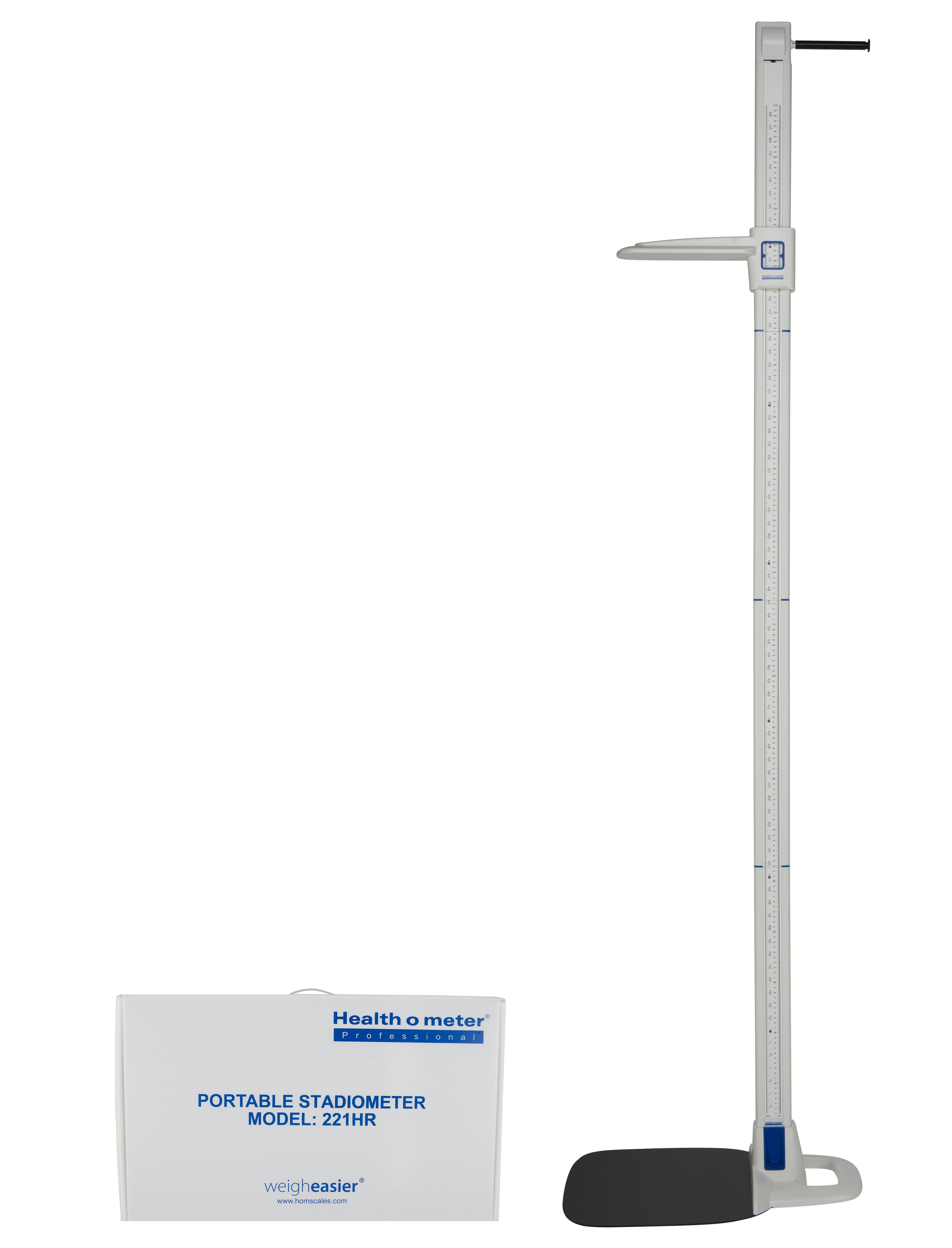 Health o meter 221HR TAA Compliant Portable Stadiometer with Carrying Case | QuinceMedical.com