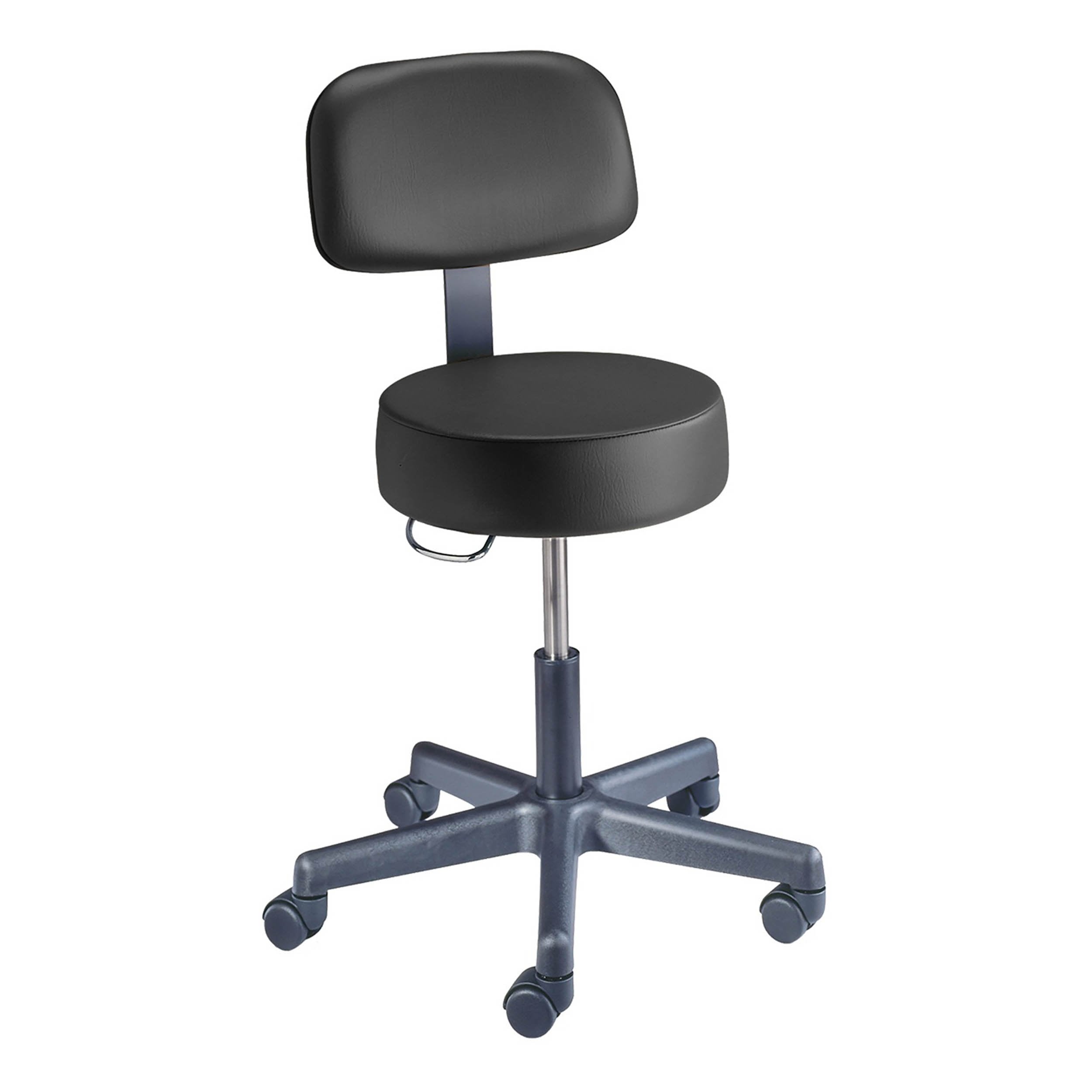 Brewer Pneumatic Exam Stool with 15' Wide Seat