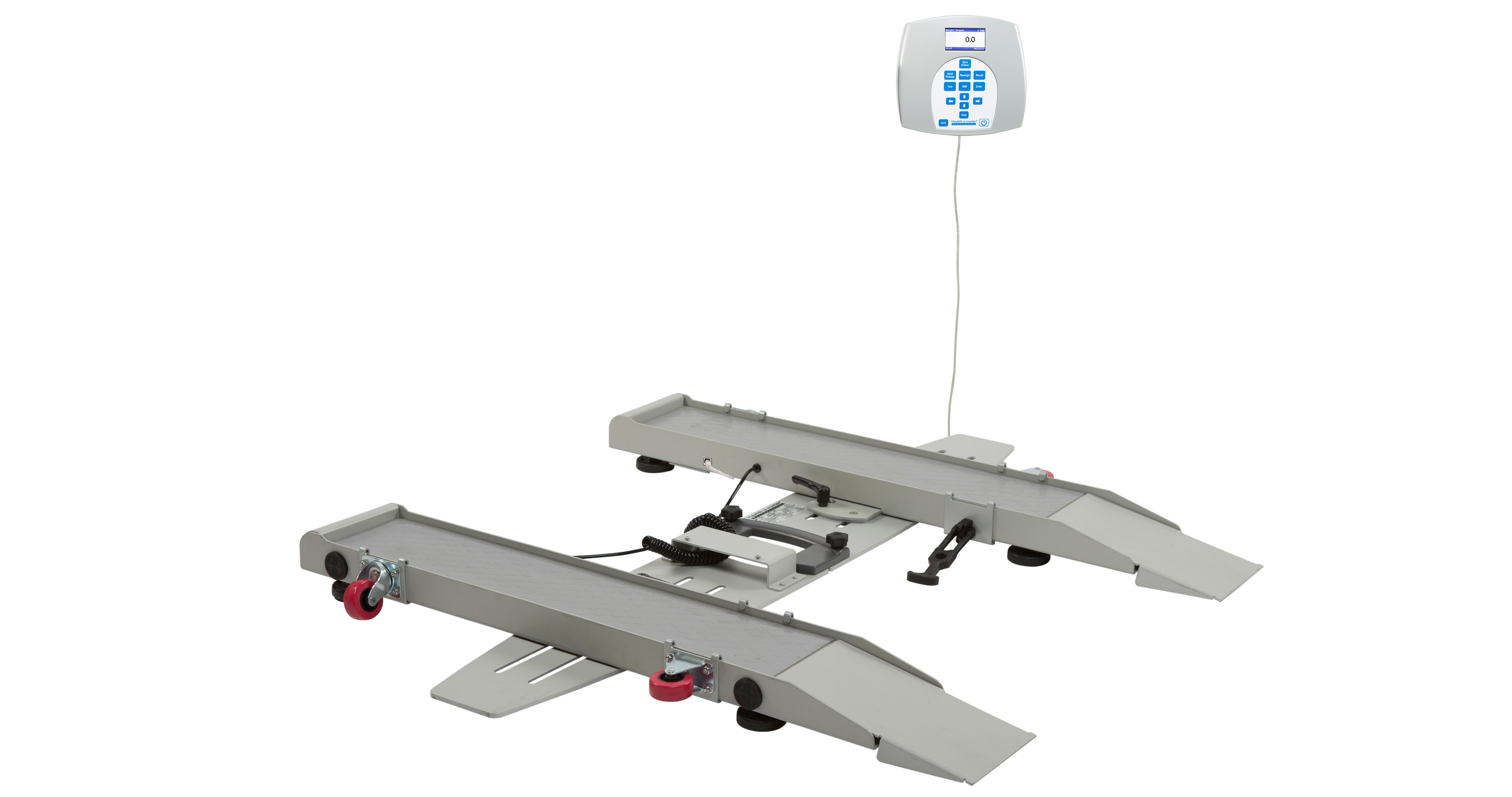 Health o meter 2400 Digital Portable Wheelchair Scale | QuinceMedical.com