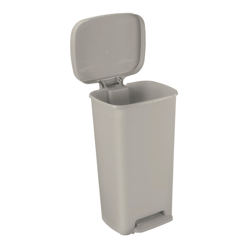 Brewer 52 Quart Step On Plastic Waste Can
