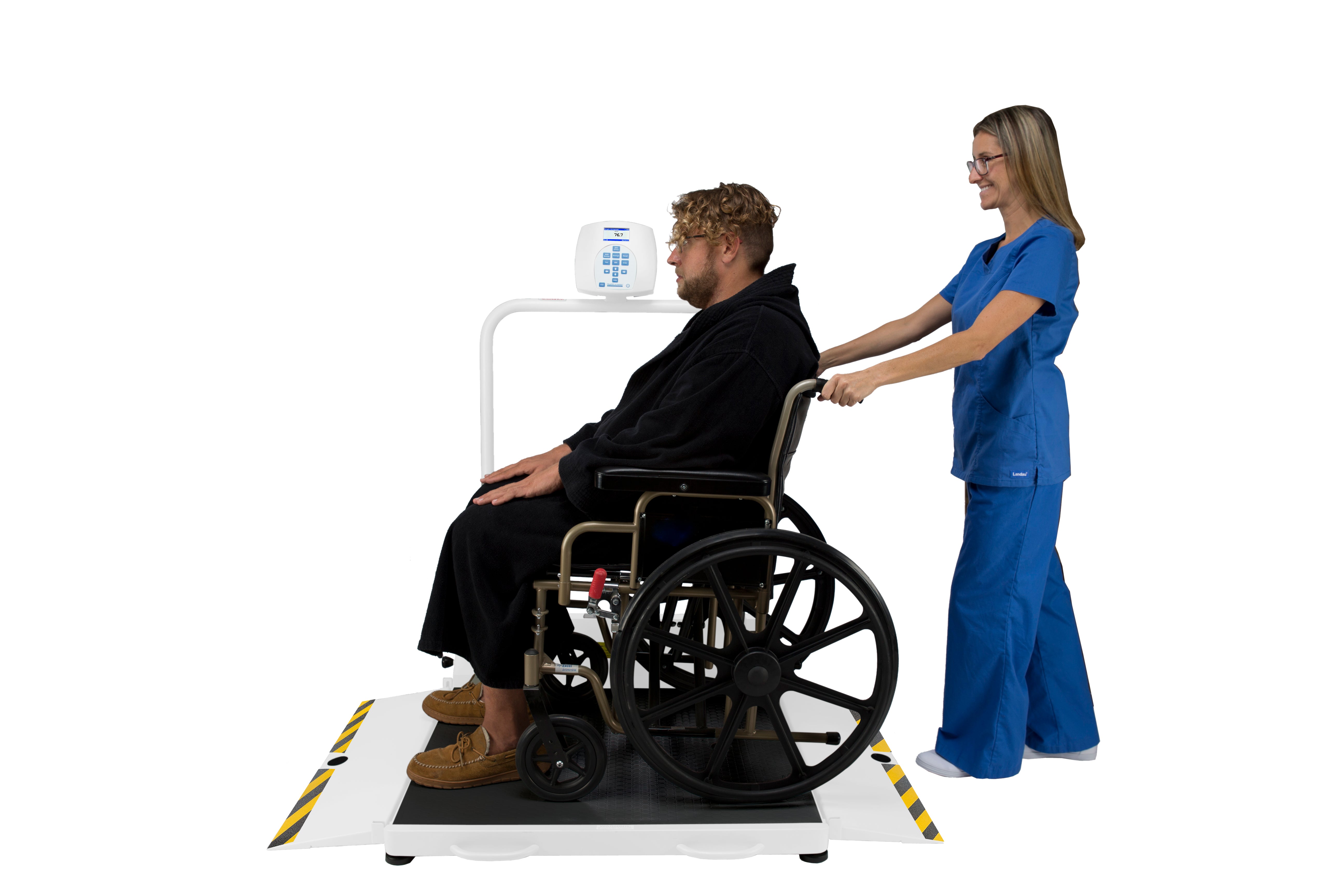 Health o meter 2610 Digital Wheelchair Dual Ramp Scale | QuinceMedical.com
