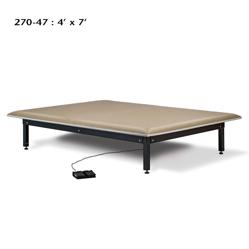 Clinton 270 Hi-Lo, Hydraulic, Mat Platform with Upholstered Top