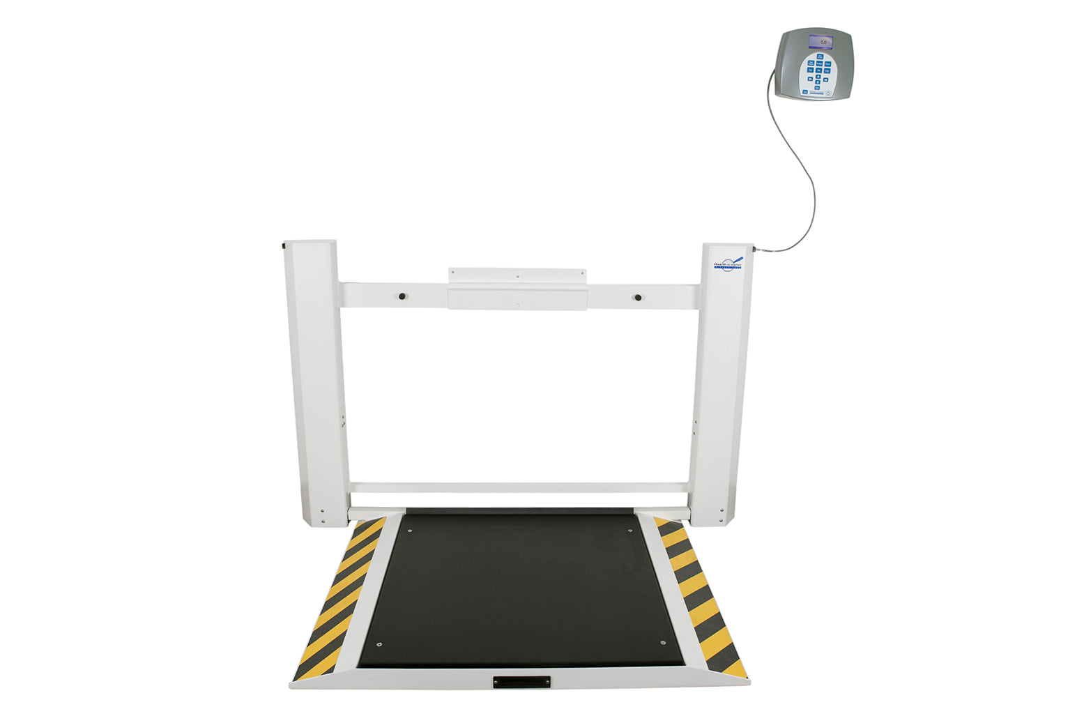 Health o meter 2900KL Antimicrobial Wall-Mounted Fold-Up Wheelchair Scale | QuinceMedical.com