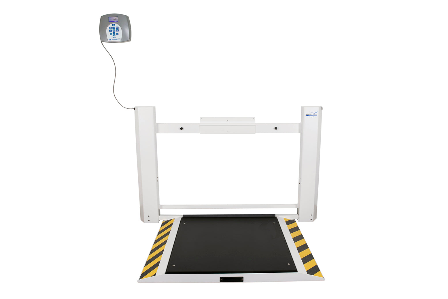 Health o meter 2900KL Antimicrobial Wall-Mounted Fold-Up Wheelchair Scale | QuinceMedical.com