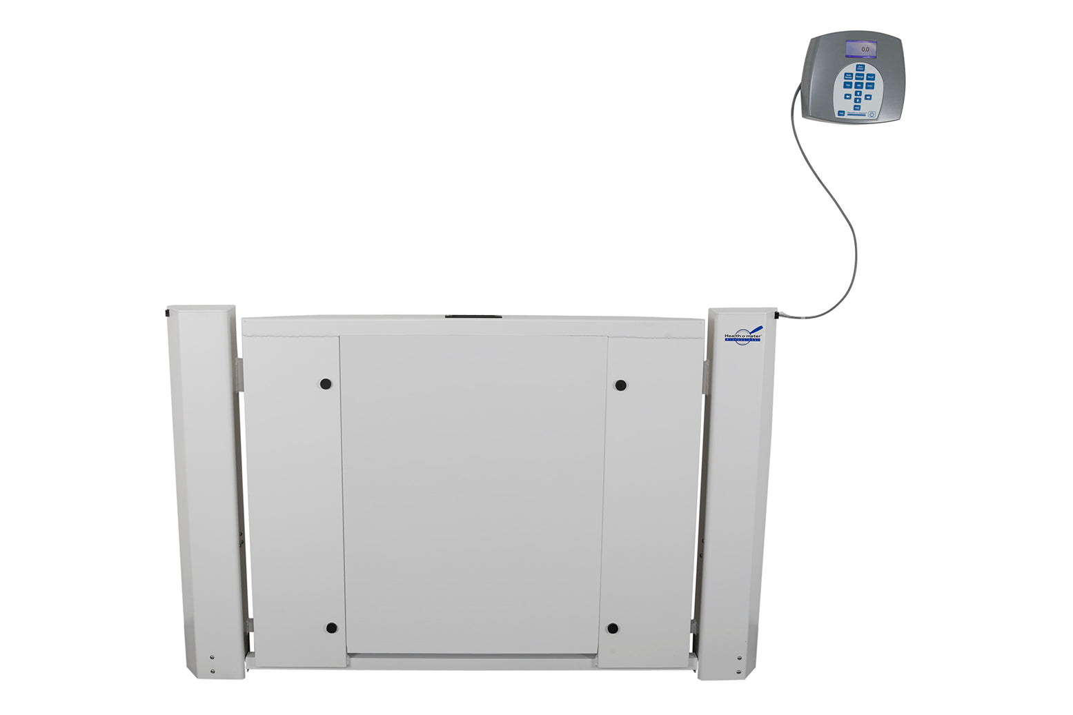 Health o meter 2900KL Antimicrobial Wall-Mounted Fold-Up Wheelchair Scale | QuinceMedical.com