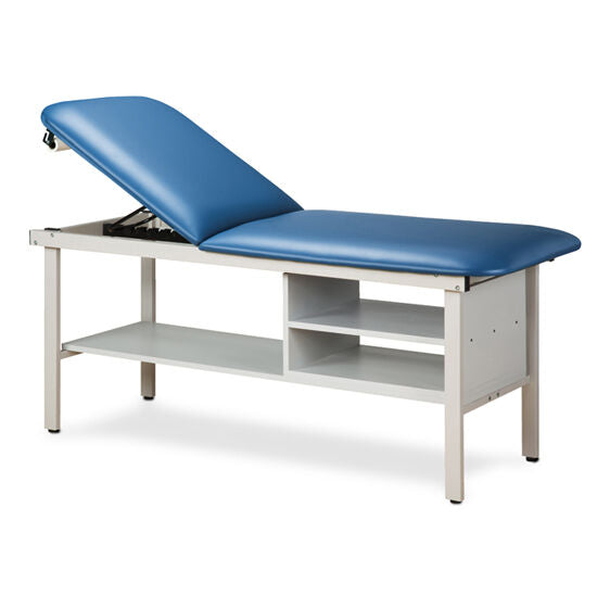 Clinton 3030 Alpha Series, Treatment Table with Shelving