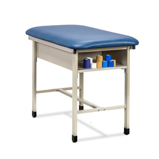 Clinton 31701 Single Seat, Ironside Taping Table with Upper Shelf
