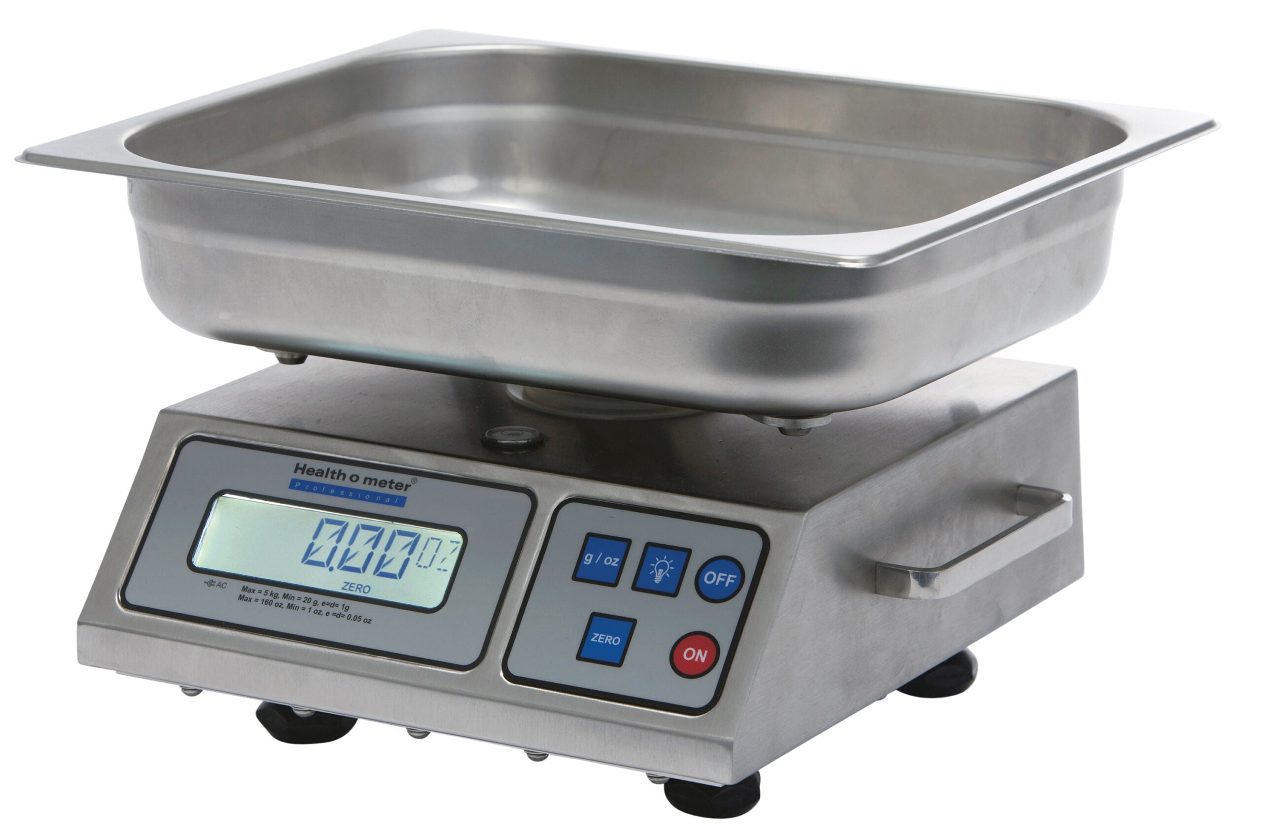 Health o meter 3400 Digital Wet Diaper/Lap Sponge/Organ Scale with Pan | QuinceMedical.com